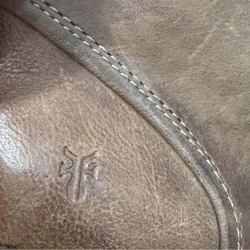 Frye Adrienne Button Boots Rustic Brown Tall Leather Vintage Victorian Sz 10M - Picture 9 of 14